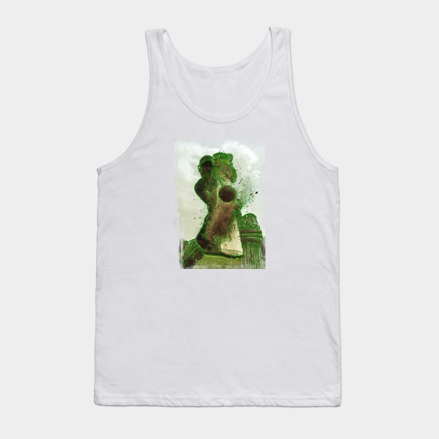 Cricket Green Tank Top by FasBytes